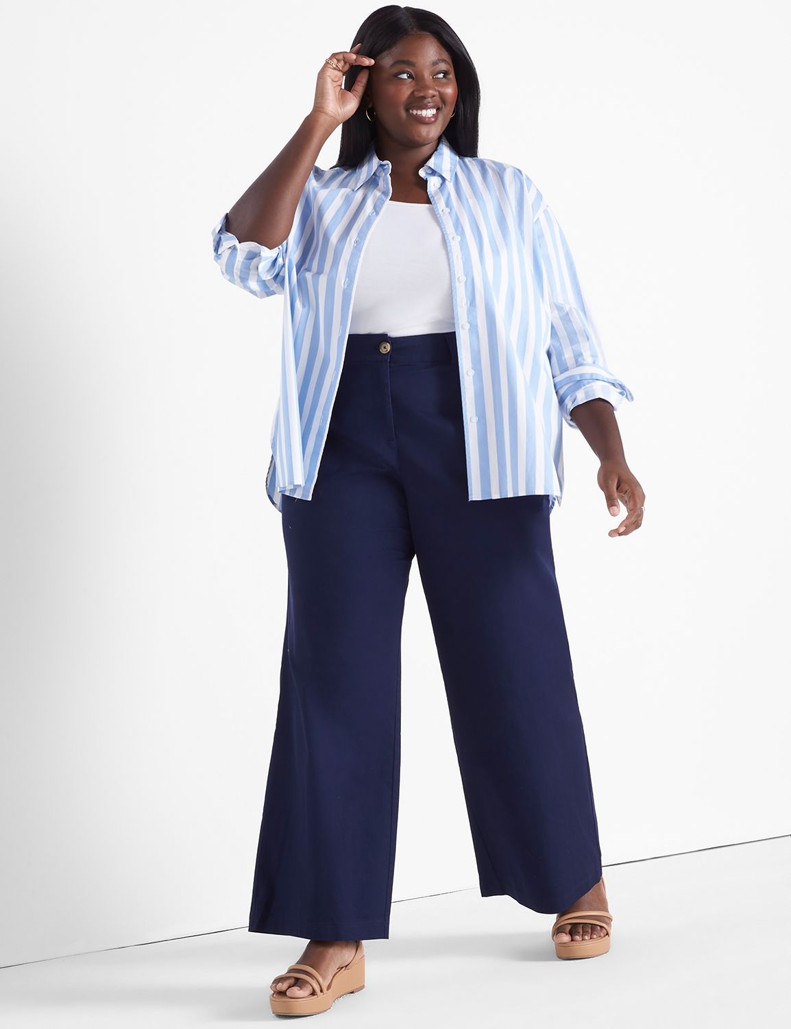 The Tailored Wideleg Chino 1135265 Product Image 3