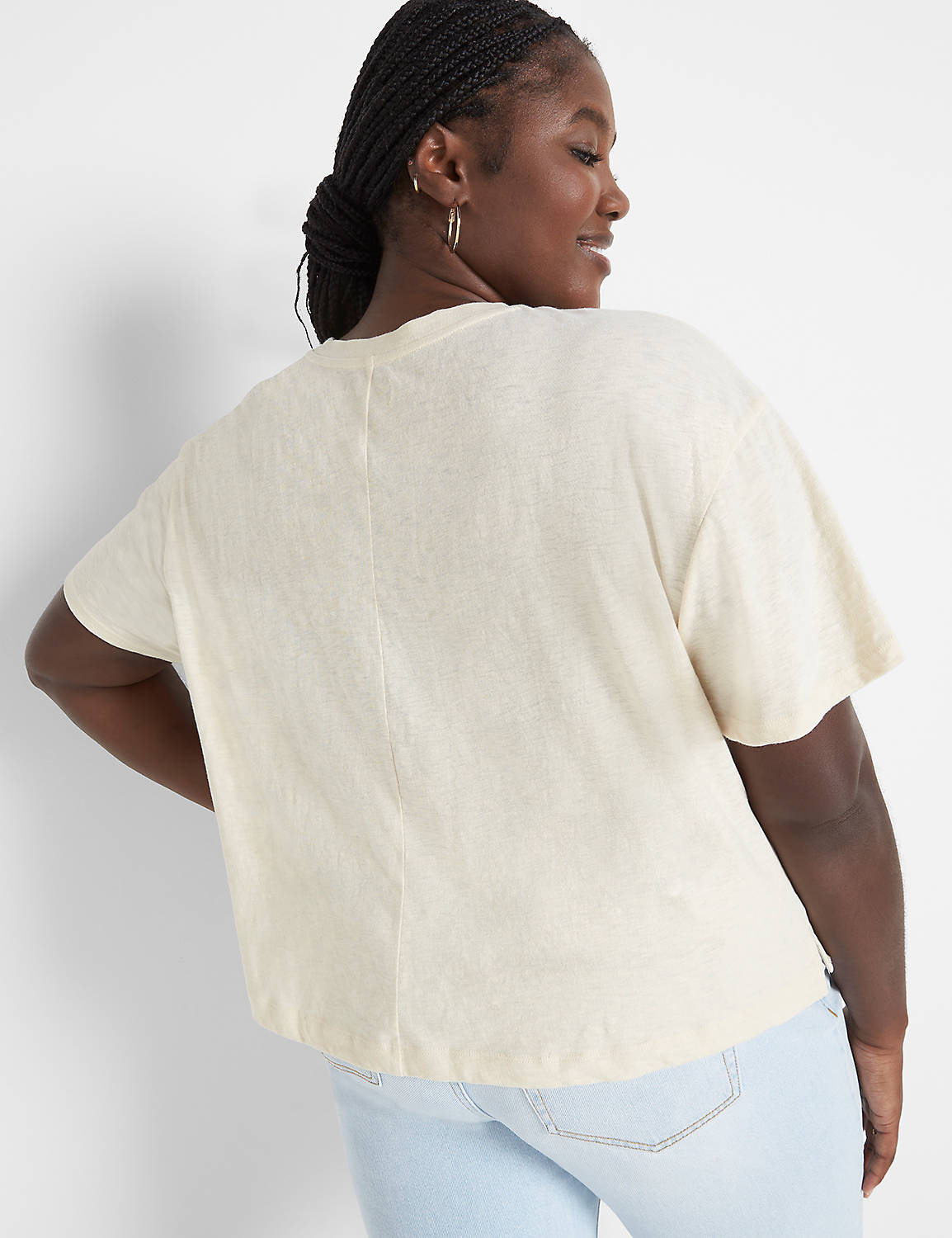 Relaxed Perfect Sleeve Open Crew Ne Product Image 2