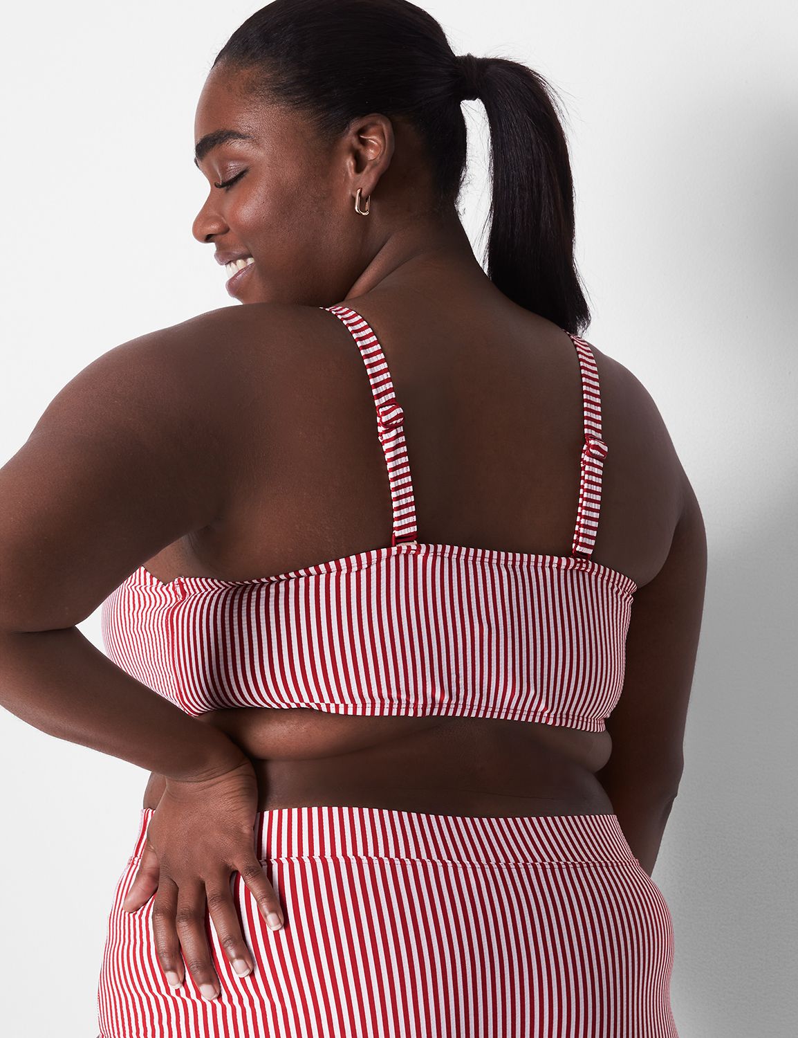 Lane Bryant - New Cacique swim that's as sexy as it is comfortable. And  that's just the cherry on top. Head to Cacique for more.  #ForTheLoveofCurves Shop Swim