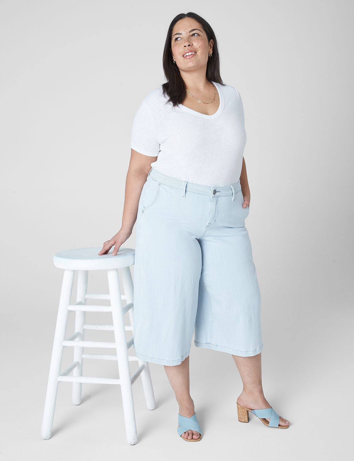 Fluid culotte pants - Women