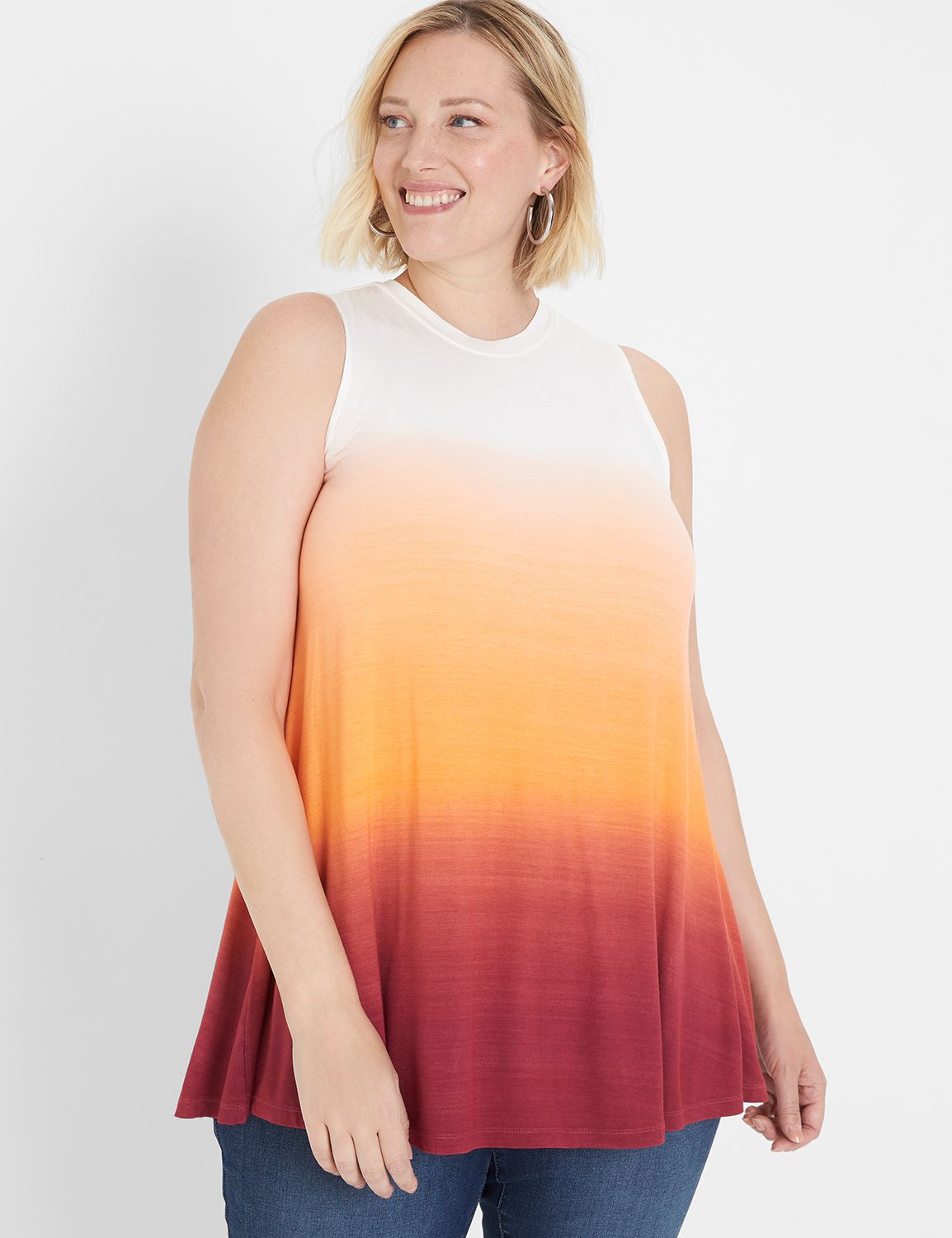 Sleeveless High Neck Extreme Swing Product Image 1