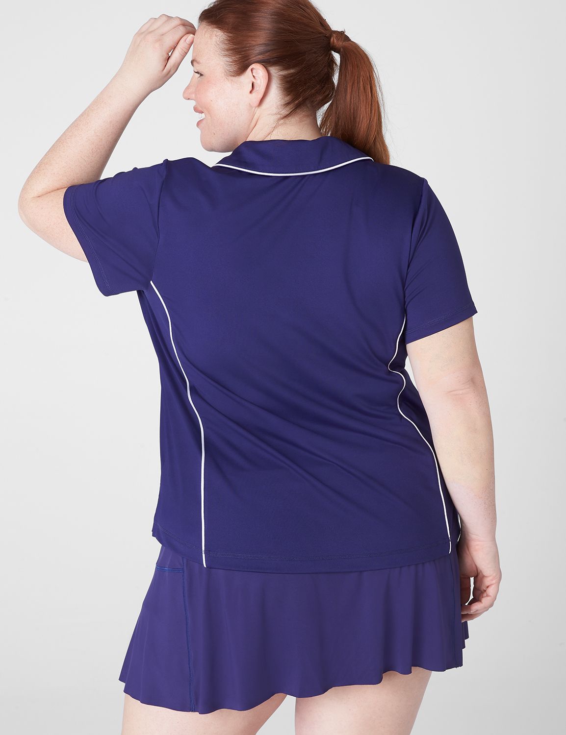 Lane bryant polo outlet shirt