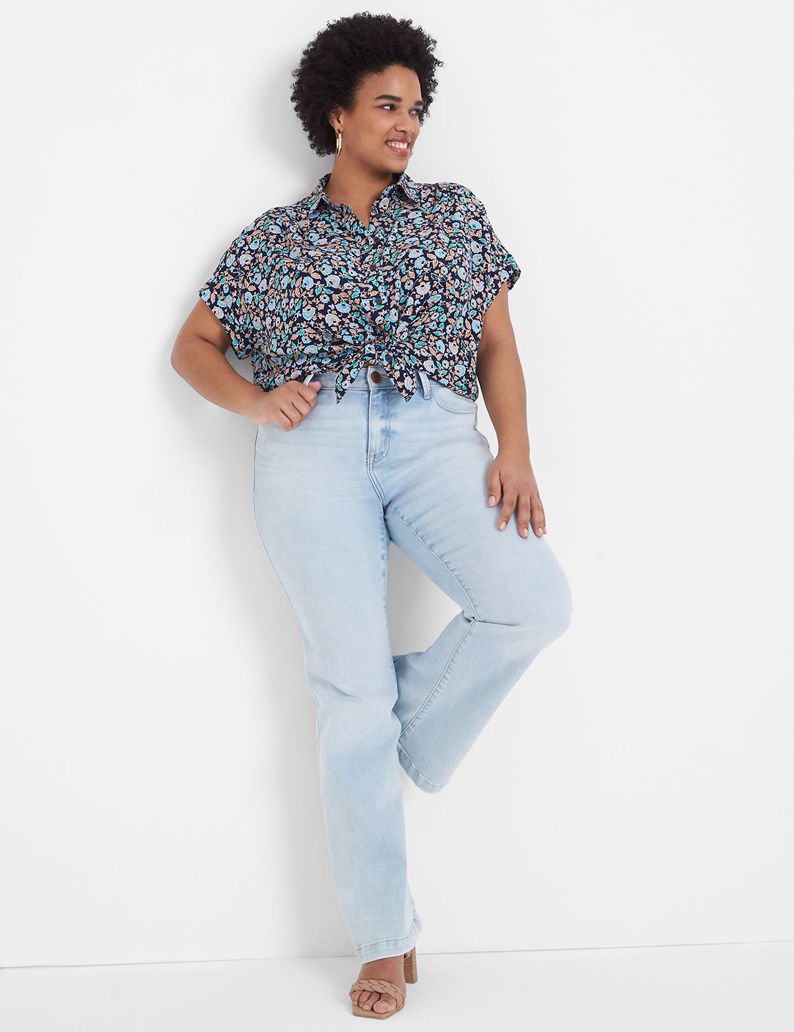 Relaxed Short Sleeve Buttondown 113 Product Image 3