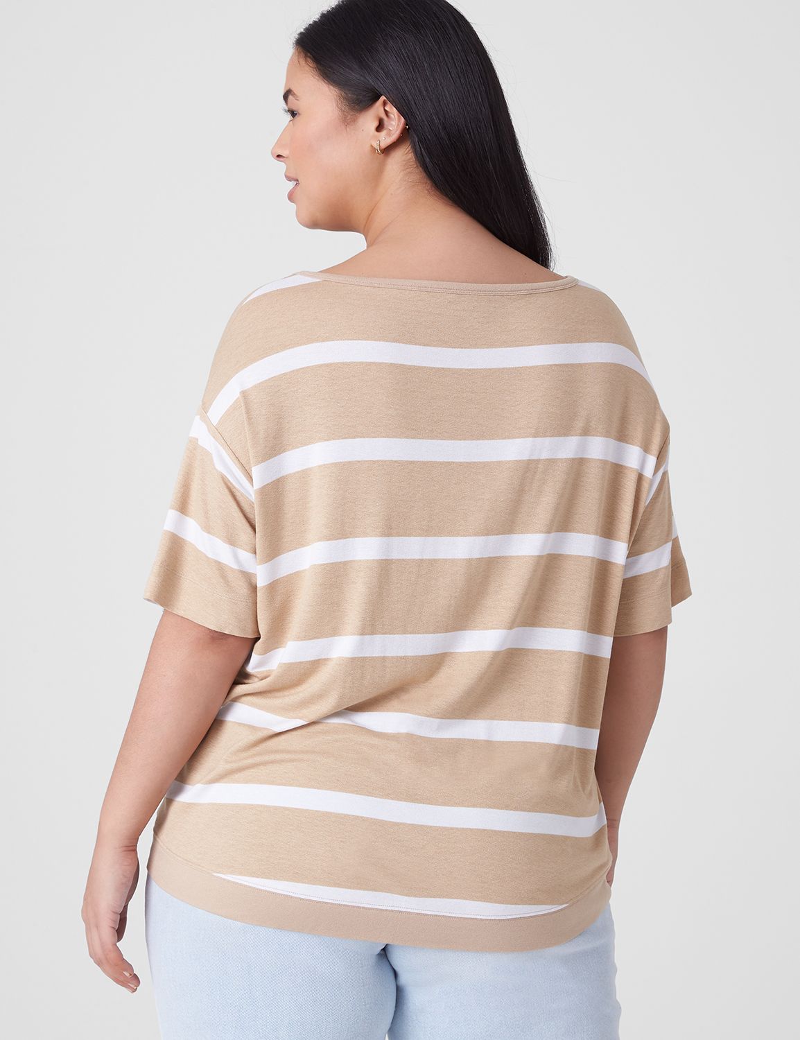 Relaxed Perfect Sleeve Wide Crew Ne Product Image 2
