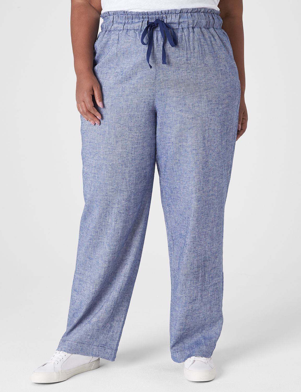 Lane bryant store linen pants