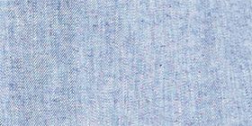 Chambray Linen Long-Sleeve Blazer