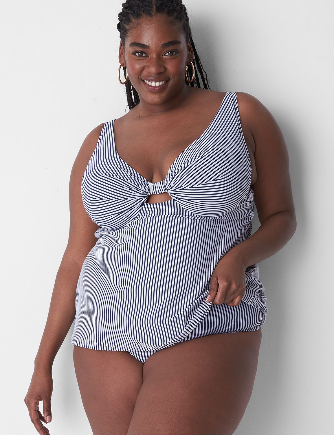 Lane bryant swim dresses deals