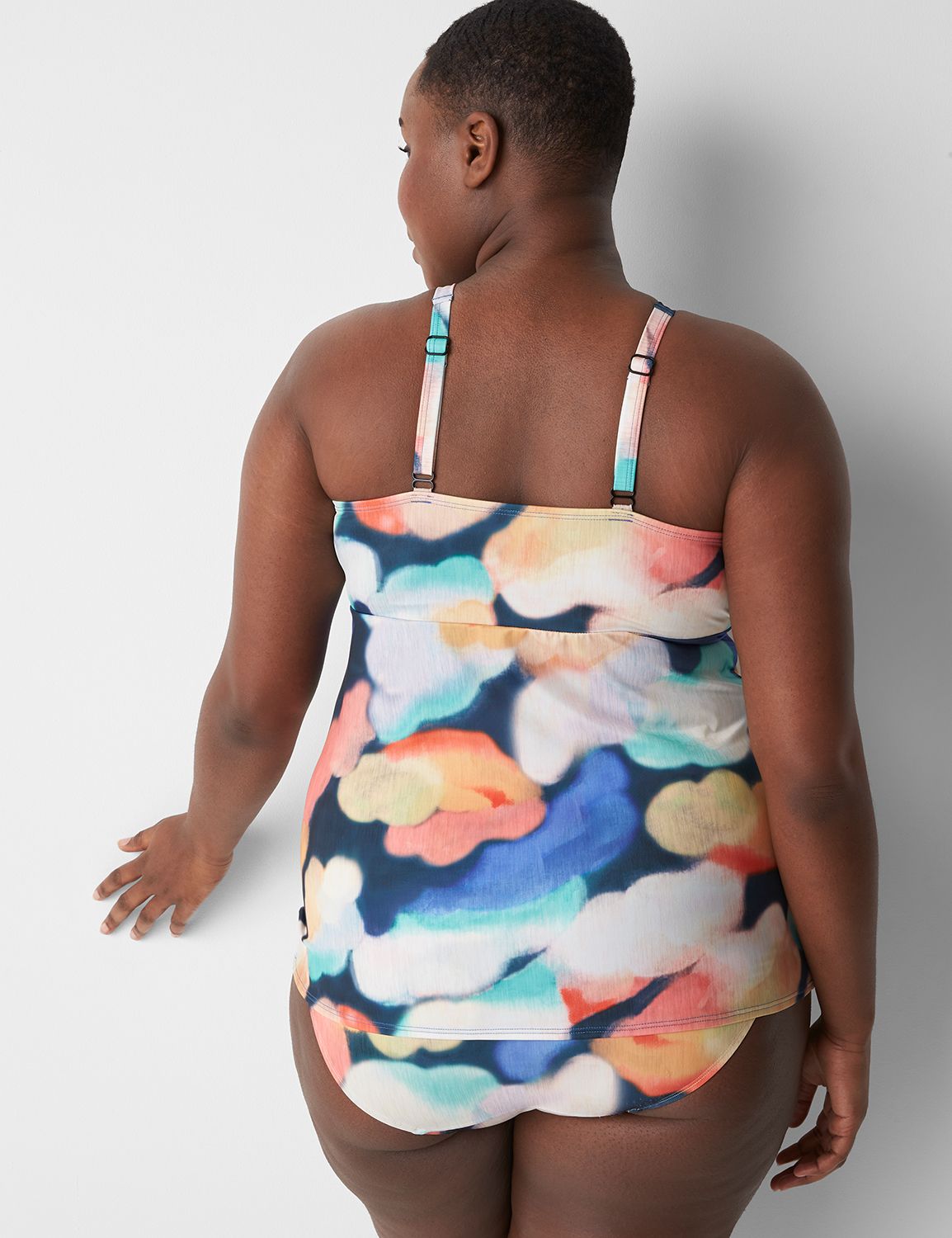 Fitted tankini swim store tops