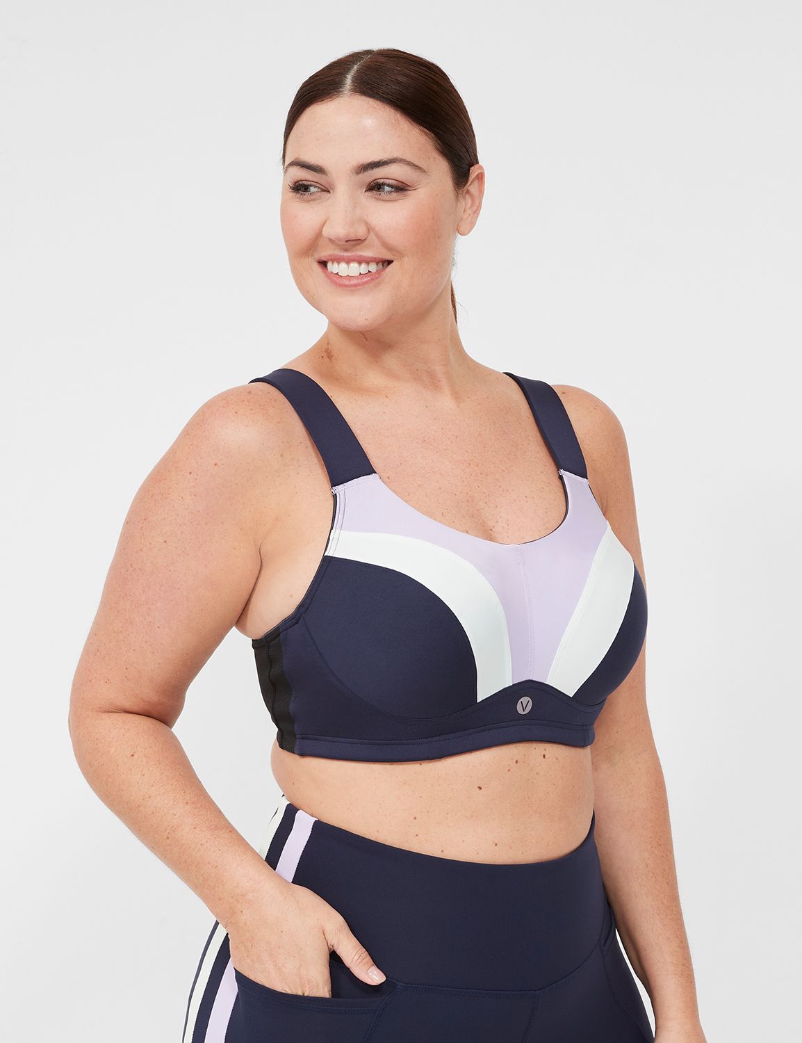 LIVI Wireless Medium-Impact Wicking Sports Bra