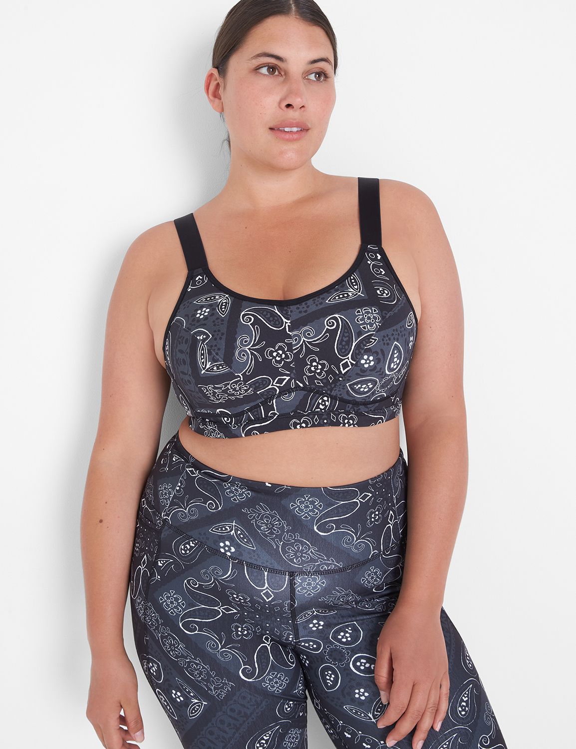 Lane Bryant LIVI 40DDD Active HI-Impact Moisture Wicking Sport