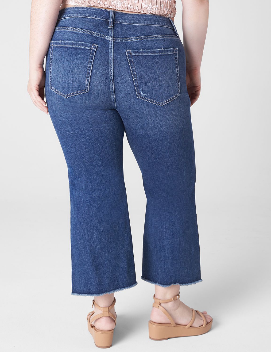 Lane bryant deals crop jeans