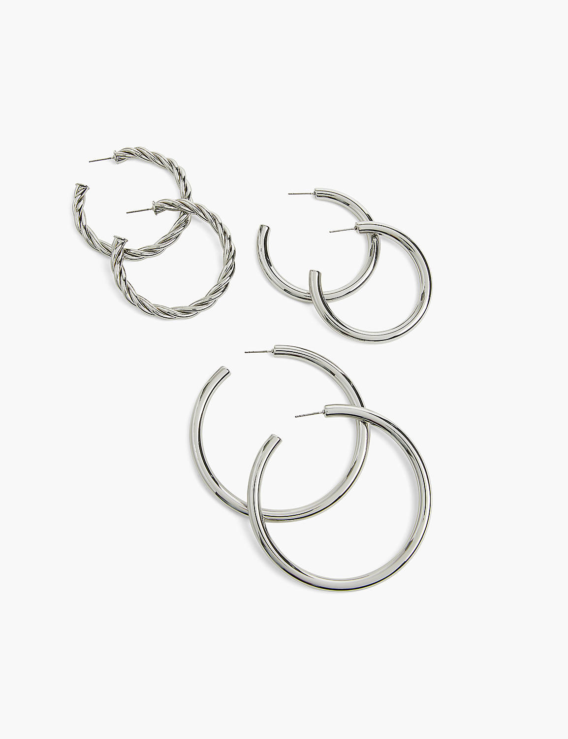 Hoop Earrings 3 Pack Product Image 1