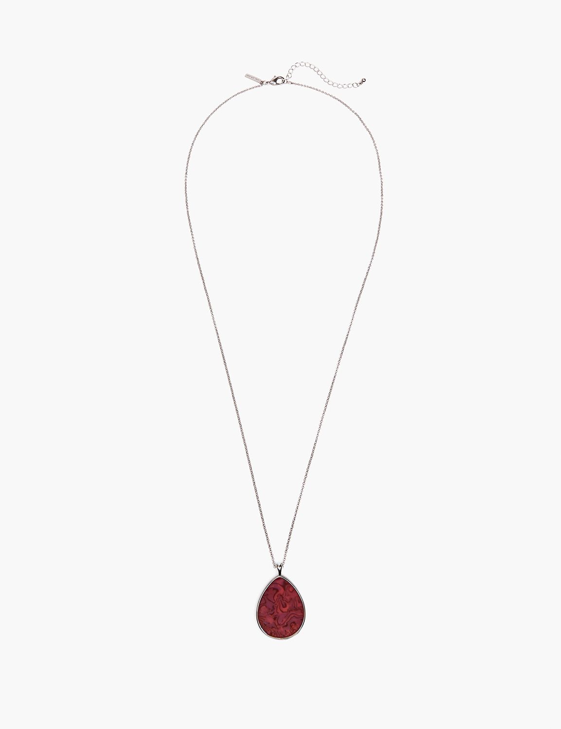 Pink Marble Pendant Necklace Product Image 1