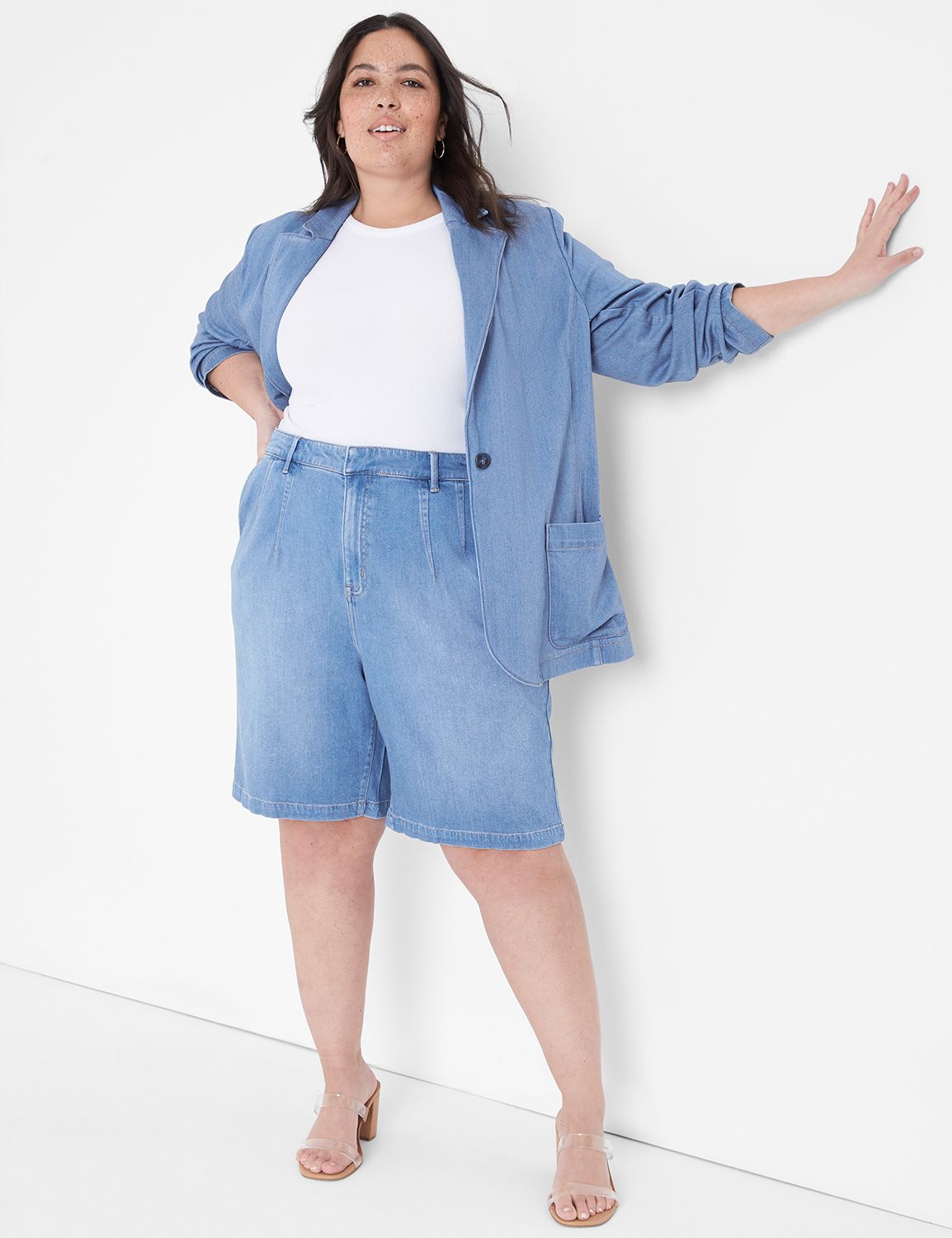 Lane bryant hot sale bermuda shorts