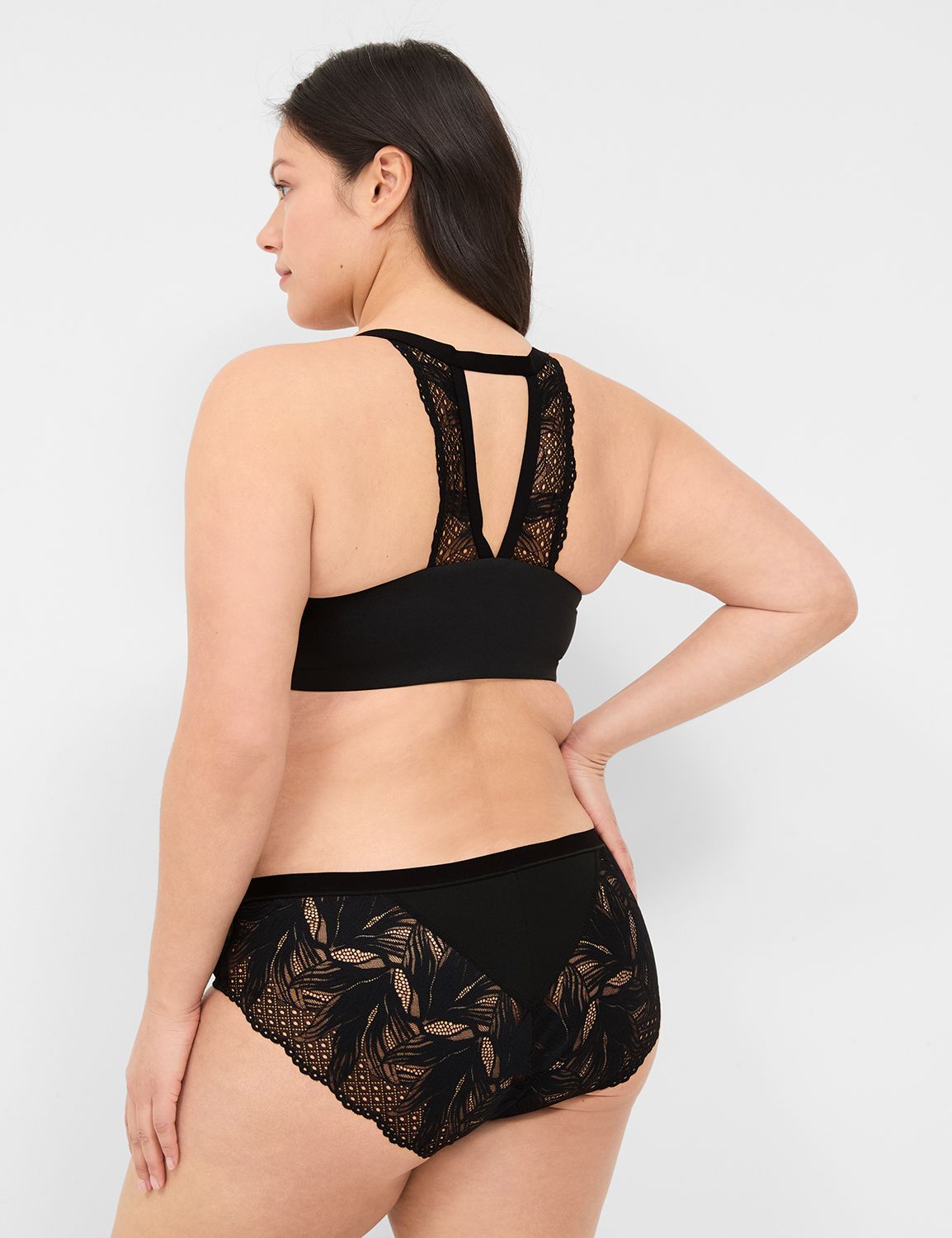 No Show Hipster Cross-Dye Bliss Lac | LaneBryant, image size:1154x1500