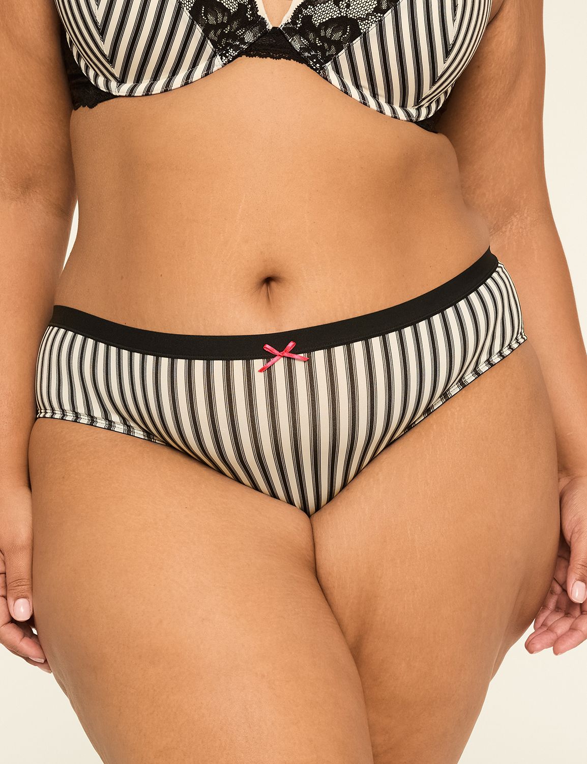 No-Show Lace-Back Hipster Panty | LaneBryant