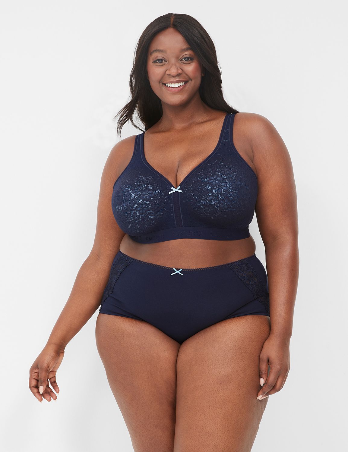 Cotton Lightly Lined No-Wire Full Coverage Bra