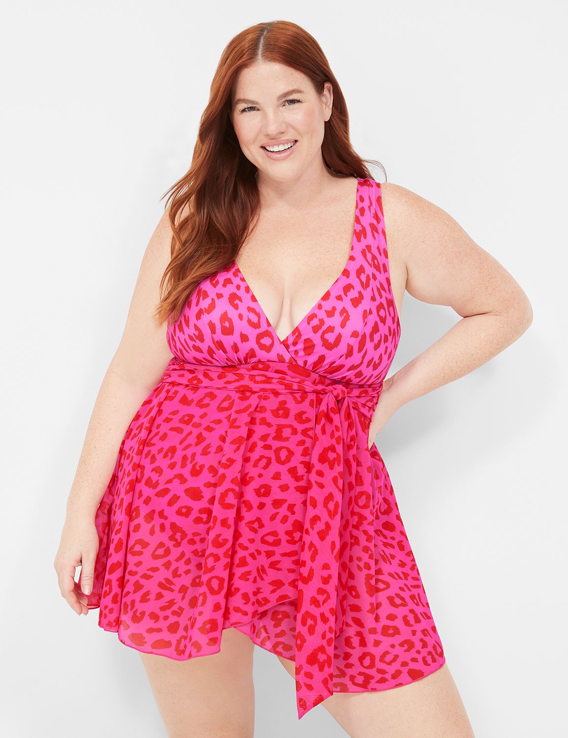 Swim dress plus store size lane bryant