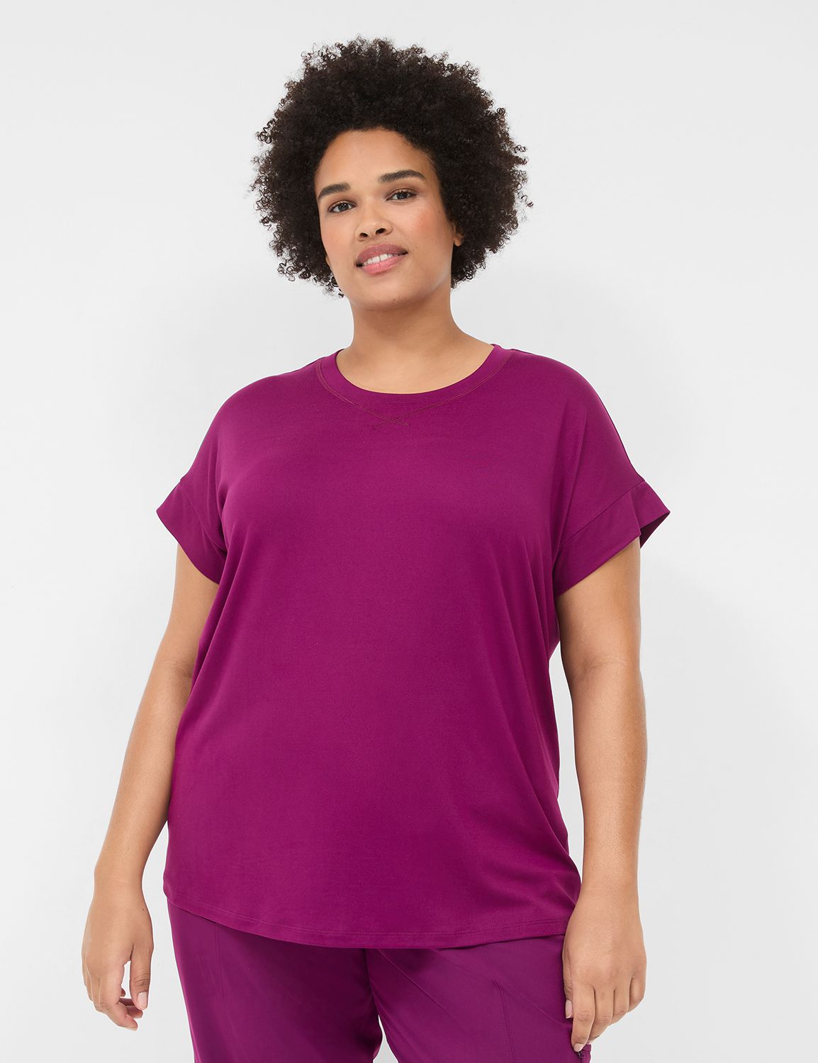 Short Sleeve Crew Neckline Recycled Product Image 1
