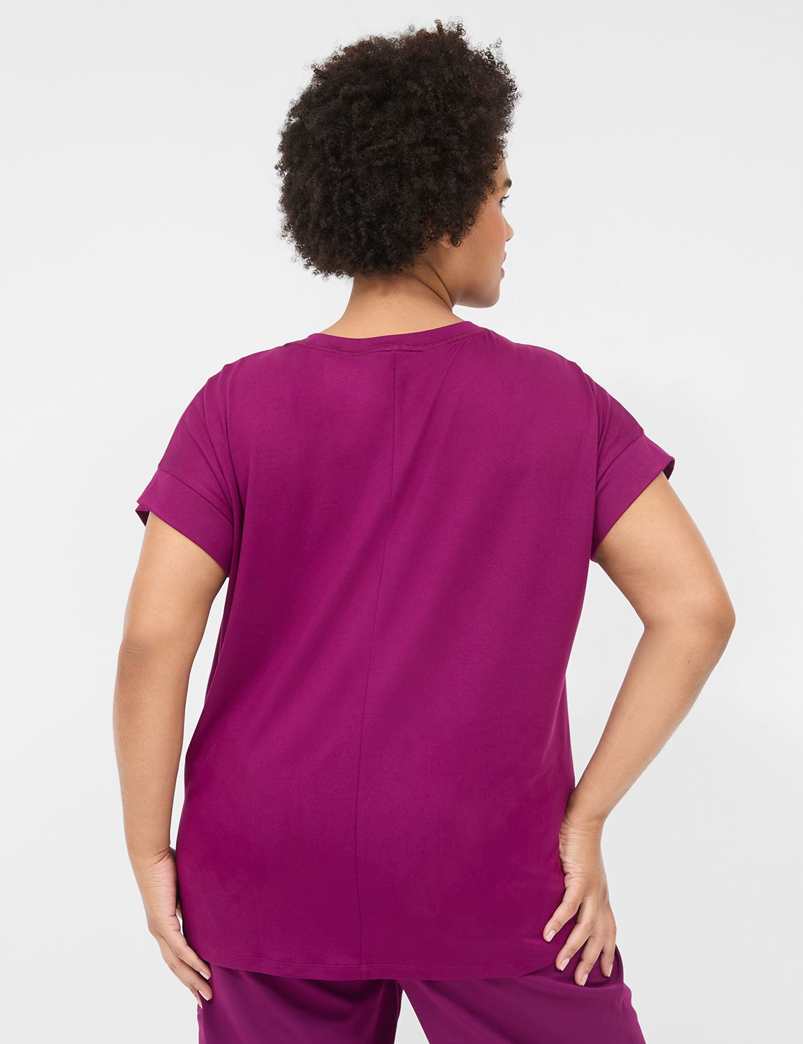 Short Sleeve Crew Neckline Recycled Product Image 2