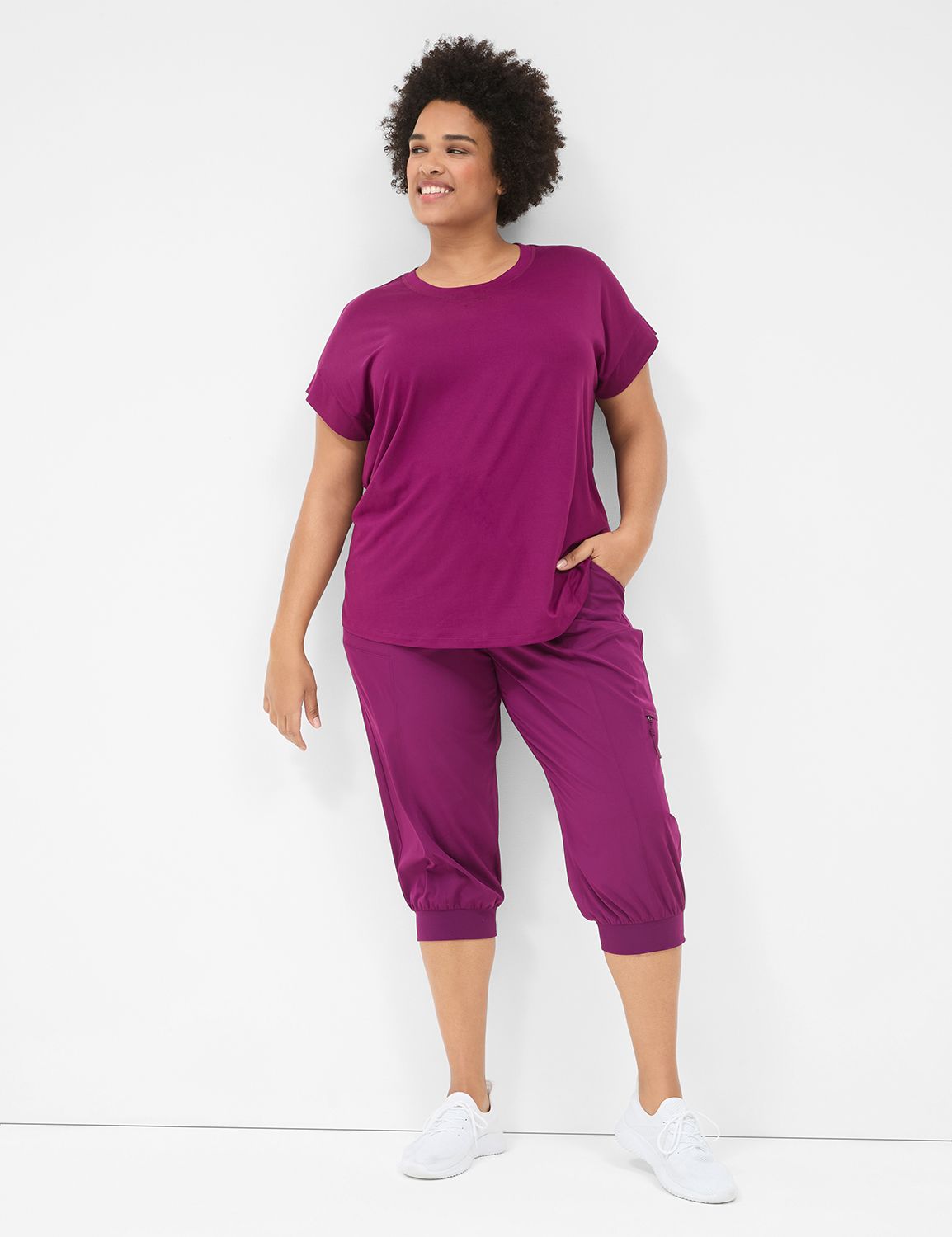 Short Sleeve Crew Neckline Recycled Product Image 3