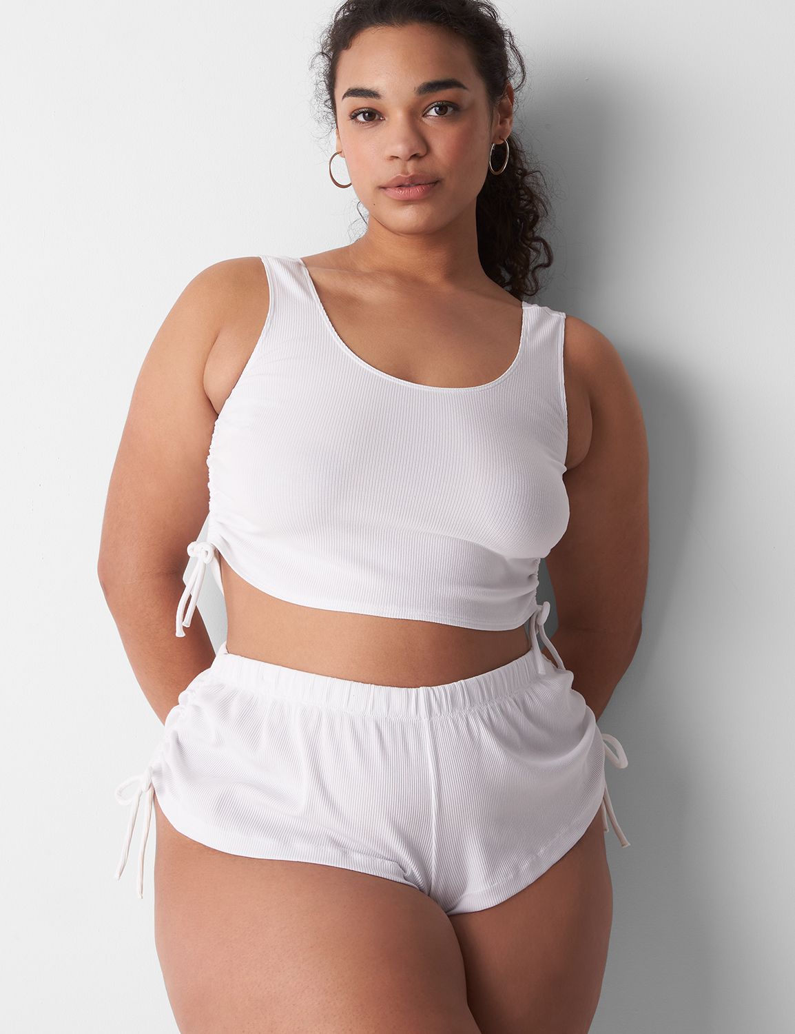 Lane bryant clearance swim shorts