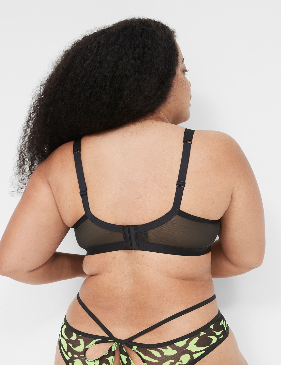 Mesh Unlined TShirt Bra 1133746 F Product Image 2