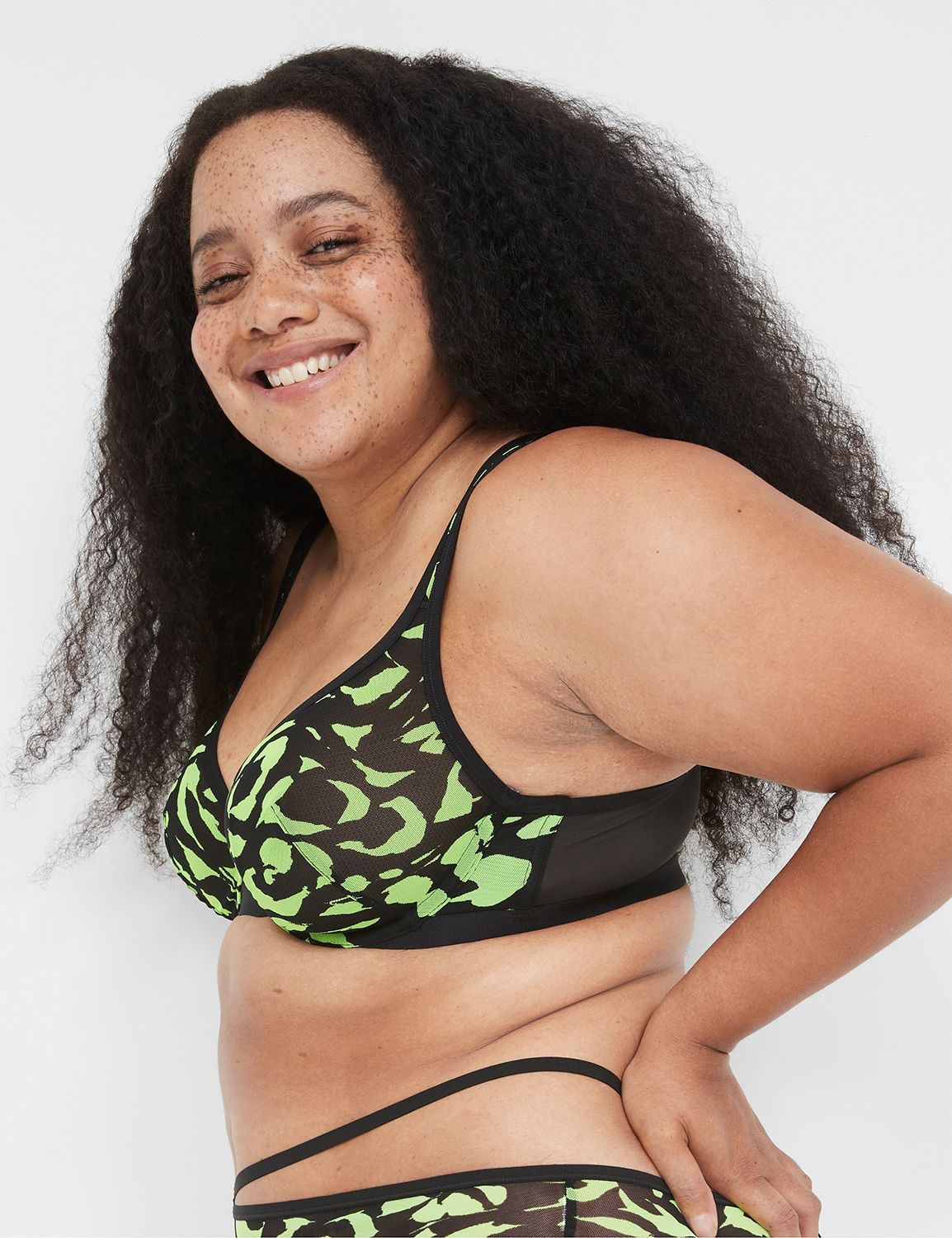 Mesh Unlined TShirt Bra 1133746 F Product Image 3