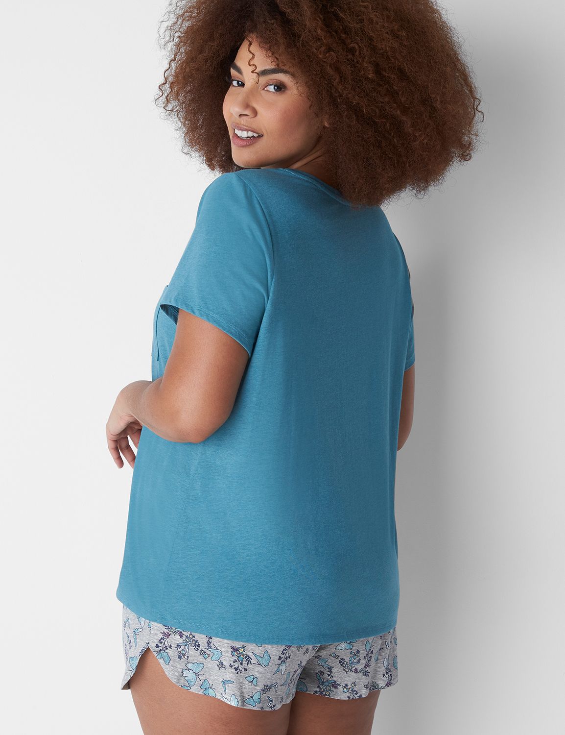 Pocket Tee Short PJ Set 1131753 S Product Image 2