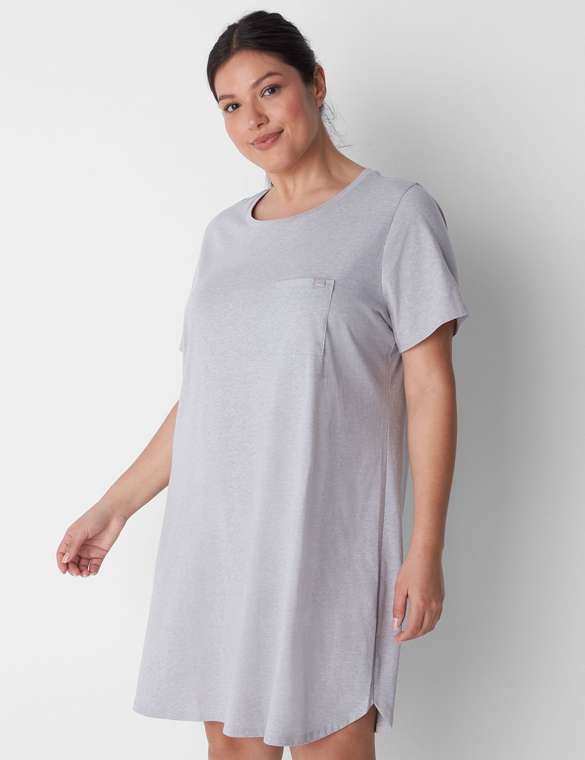 Comfy Cotton Pocket Sleepshirt