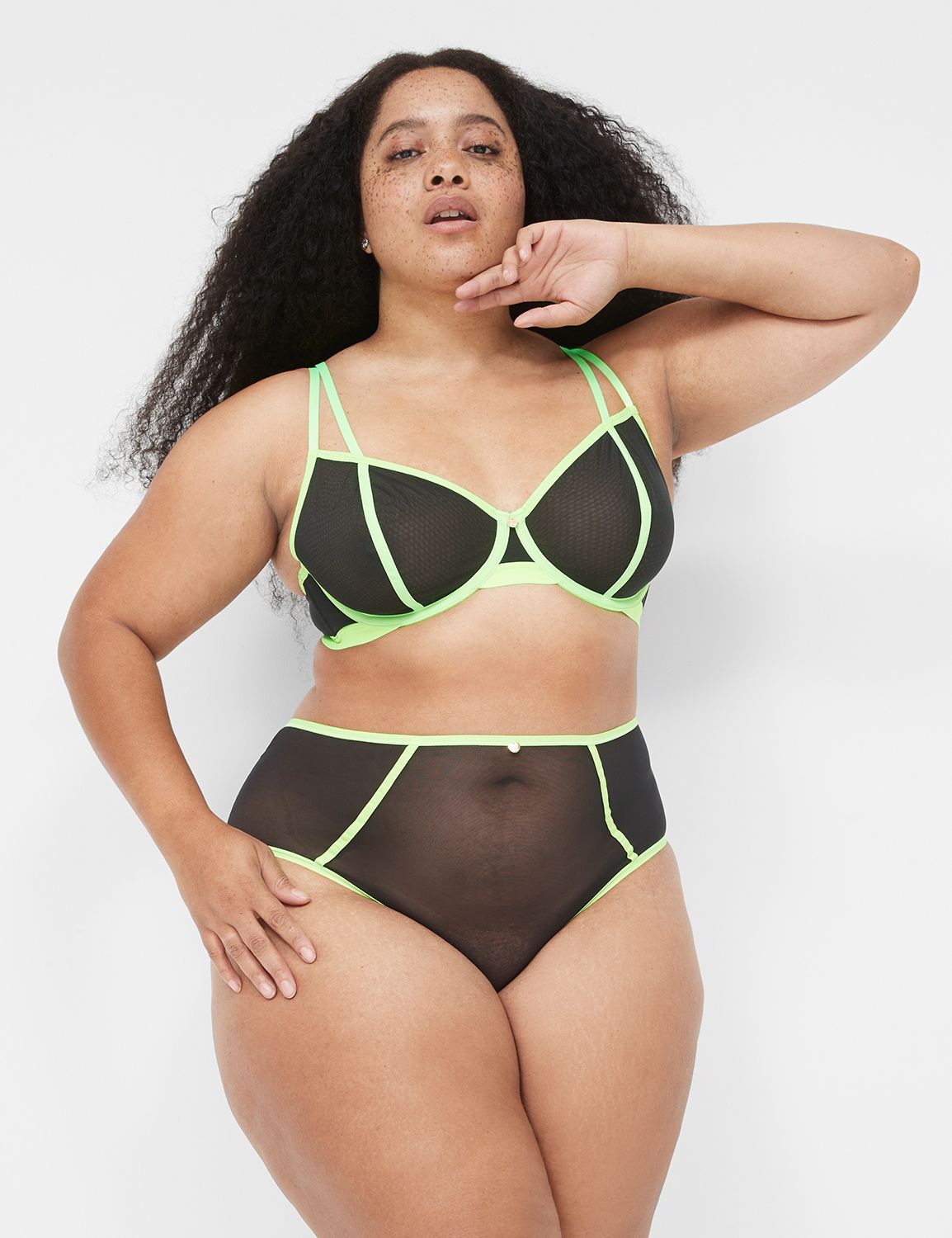 Mesh Cheeky Panty