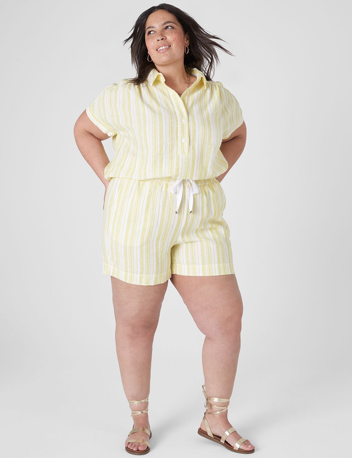 THE SOFTEST SHORT - STRIPE (MATCHBA Product Image 3