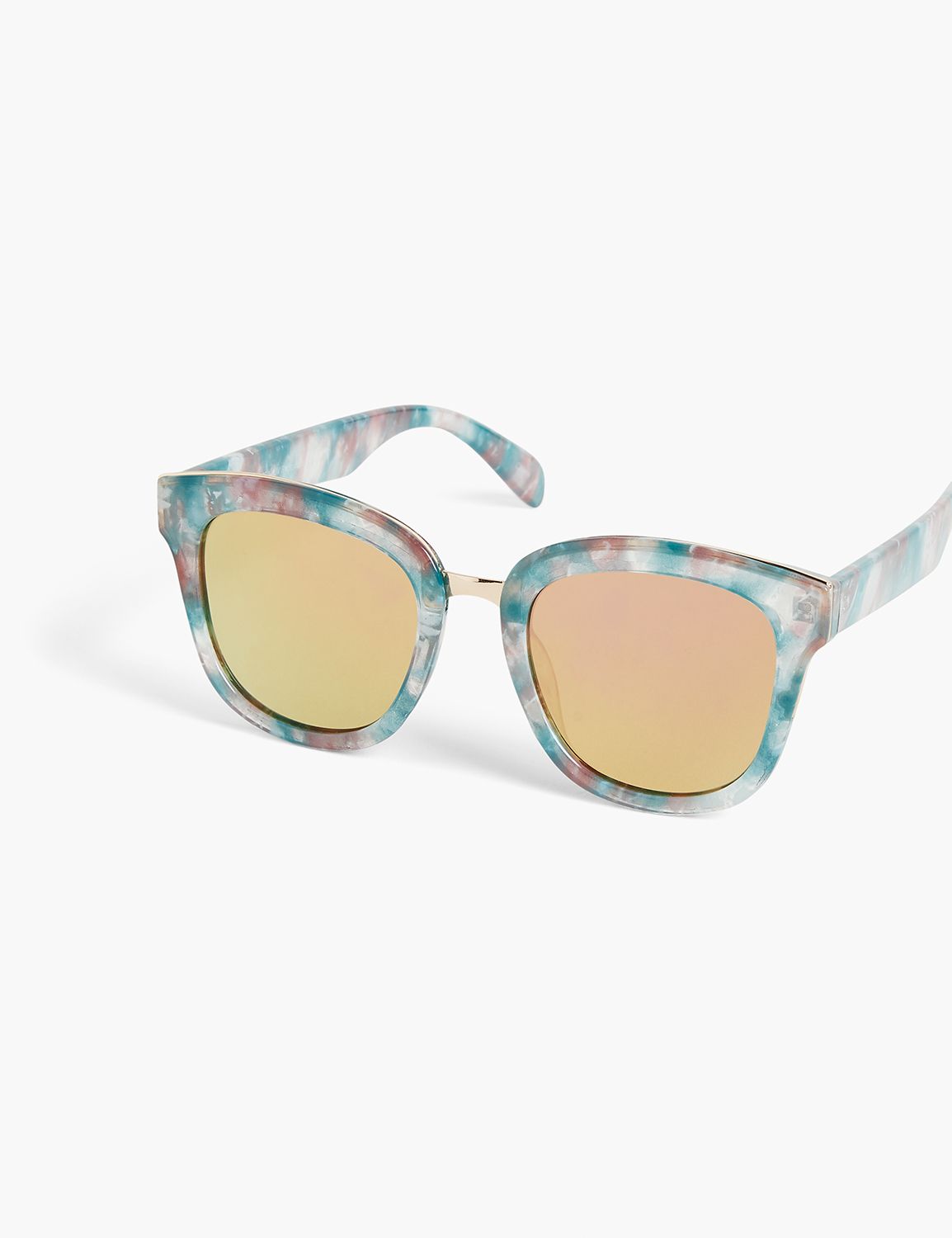 Cotton Candy Cat Eye with Gold Trim | LaneBryant display picture 3