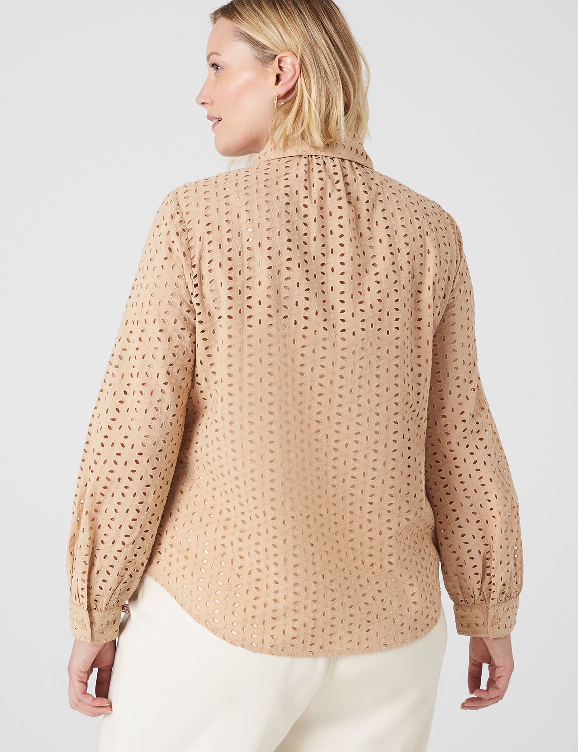 Classic Long Sleeve Button Down Eye Product Image 2
