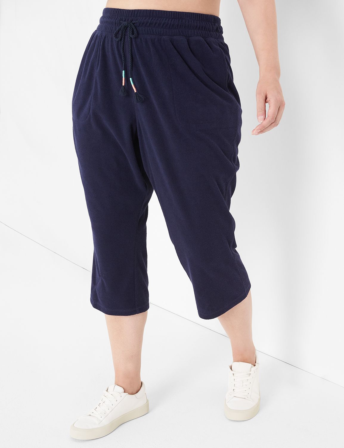 Lane bryant crop on sale pants