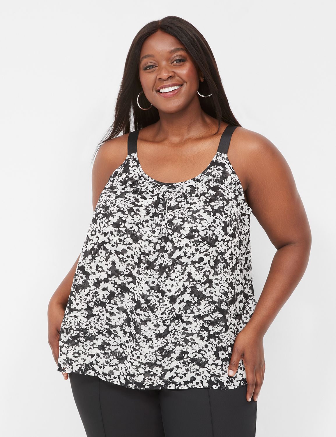 Classic Sleeveless Grosgrain Cami 1 Product Image 1
