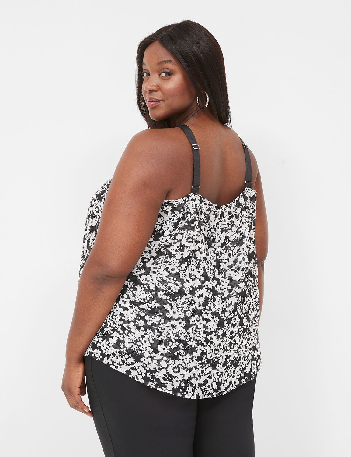 Classic Sleeveless Grosgrain Cami 1 Product Image 2