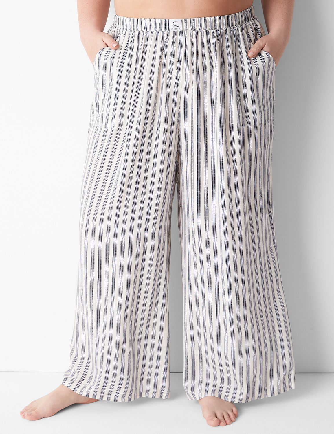 Lane bryant sale linen pants