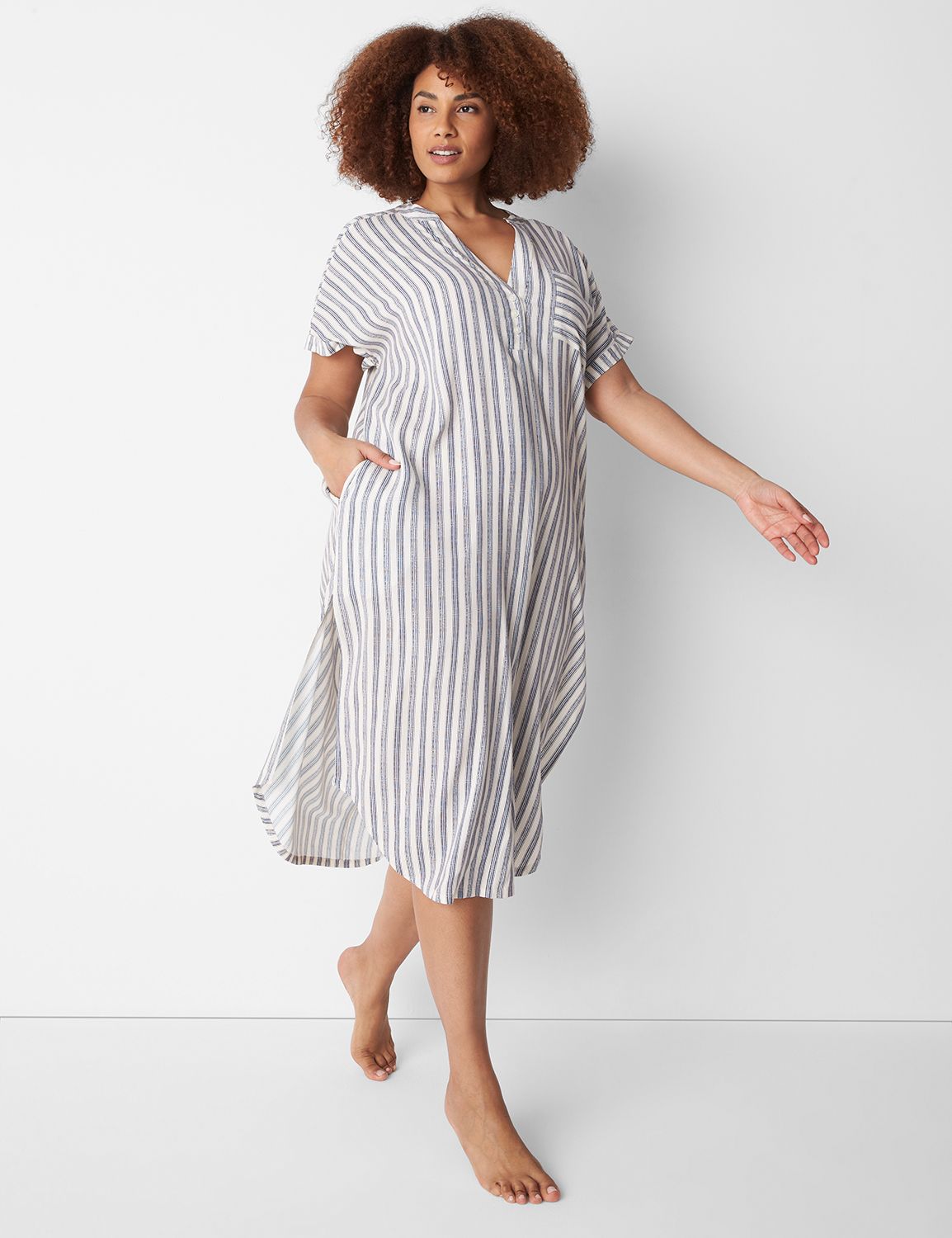 Woven Maxi Sleepshirt