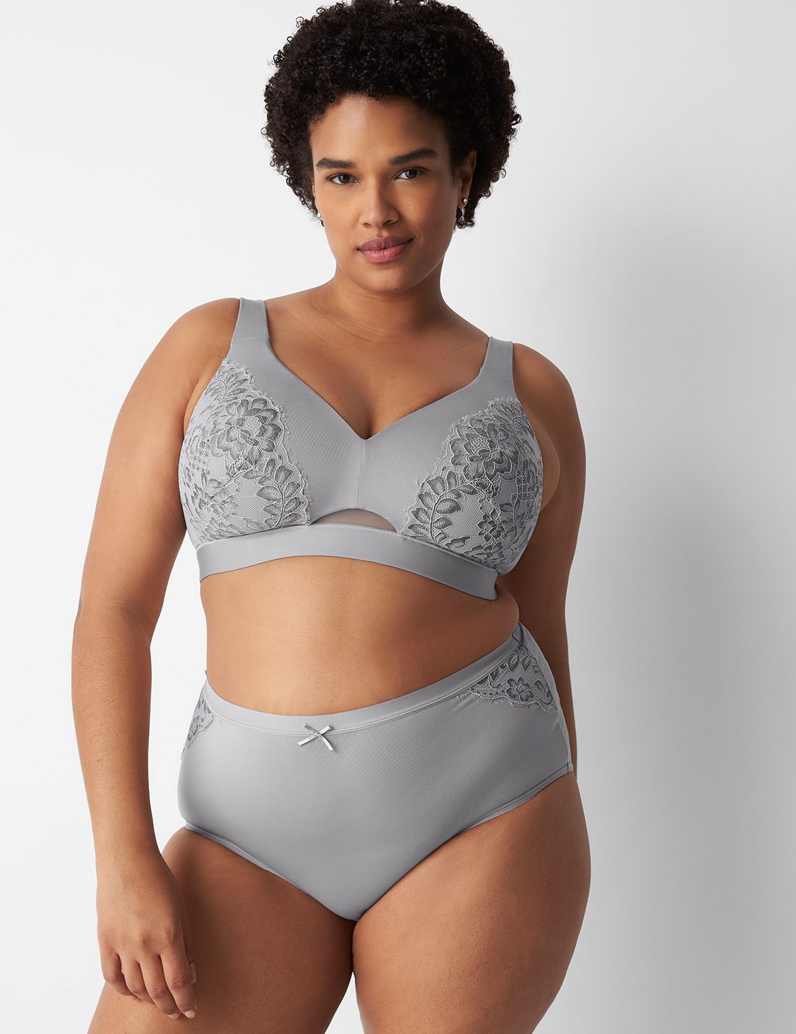 Lane Bryant - We'll make this brief 😉: 6/$30 Cacique panties. Today only!  Shop