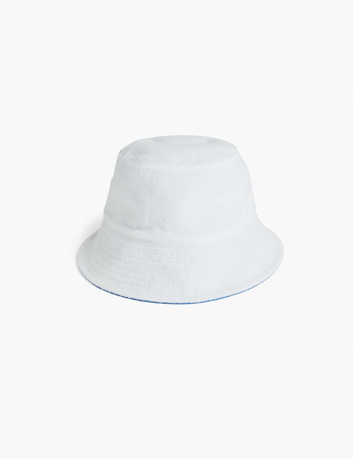 TERRY CLOTH BUCKET HAT