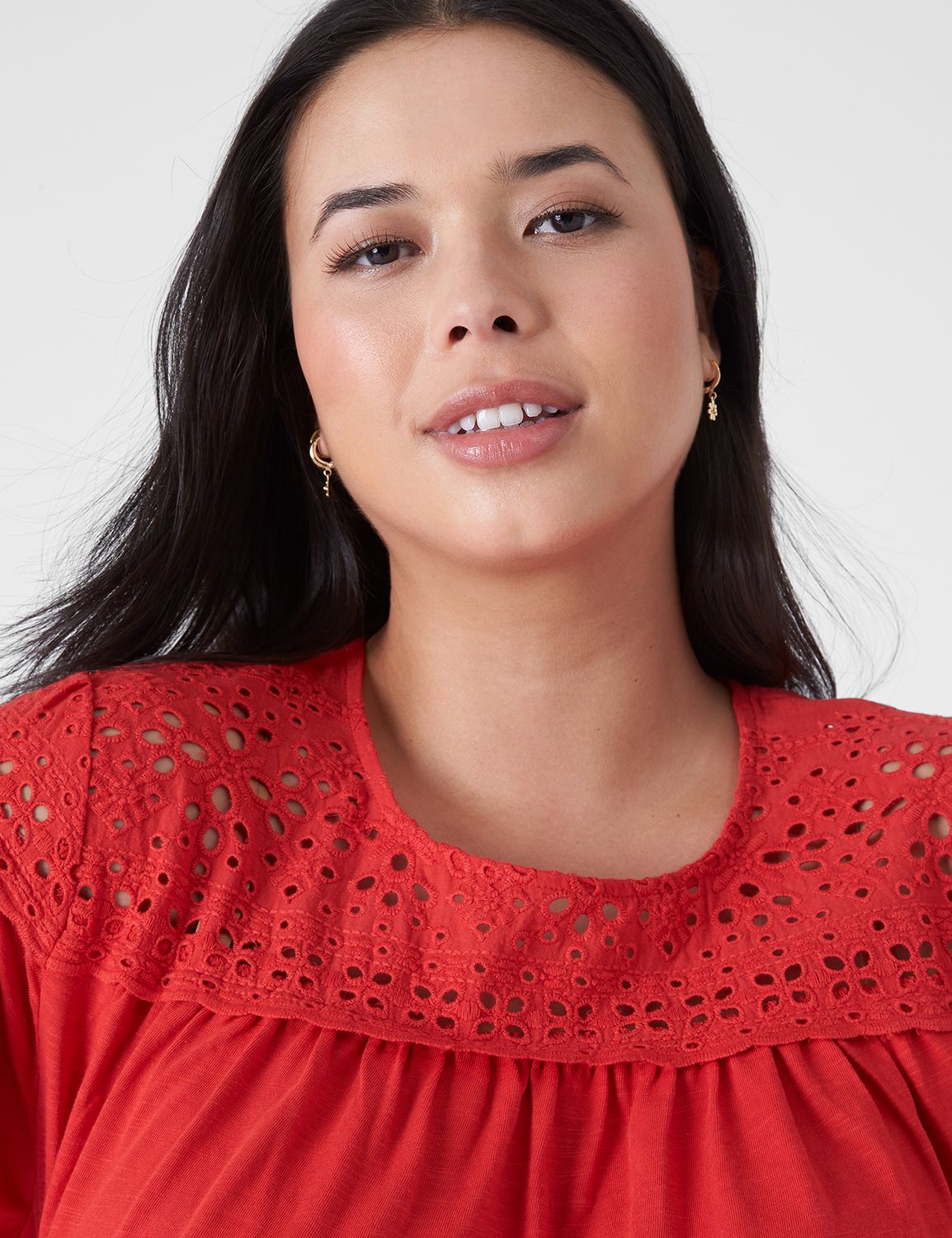 Classic Short Sleeve Crew Neck Wove Product Image 4
