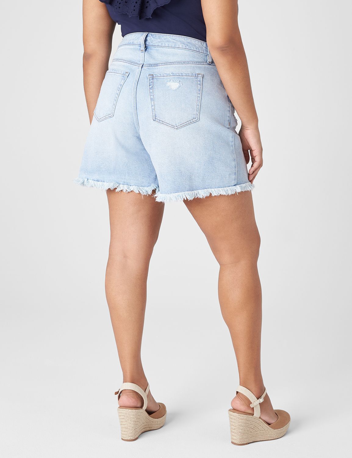 MID RISE RELAXED SHORT A LINE- LOVE Product Image 2