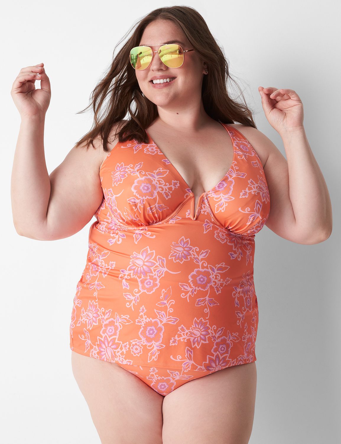 Lane bryant deals underwire tankini