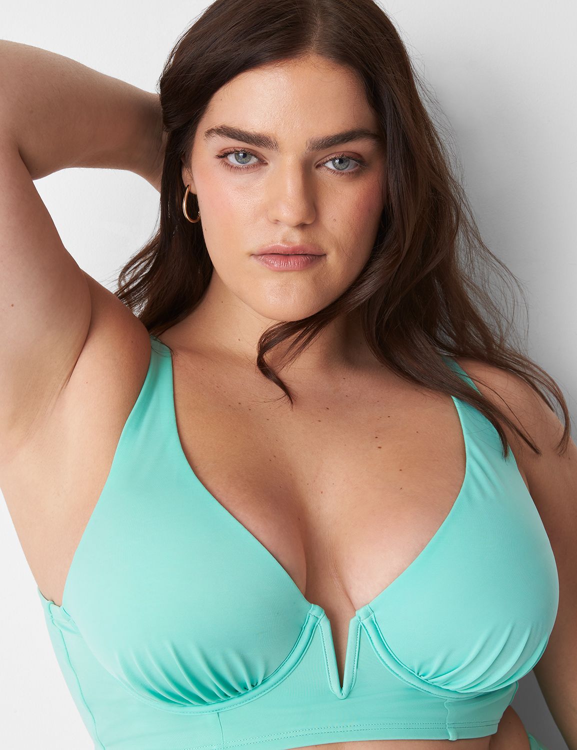 Plus Size | High Apex V Wire Bikini 1133697 | LaneBryant