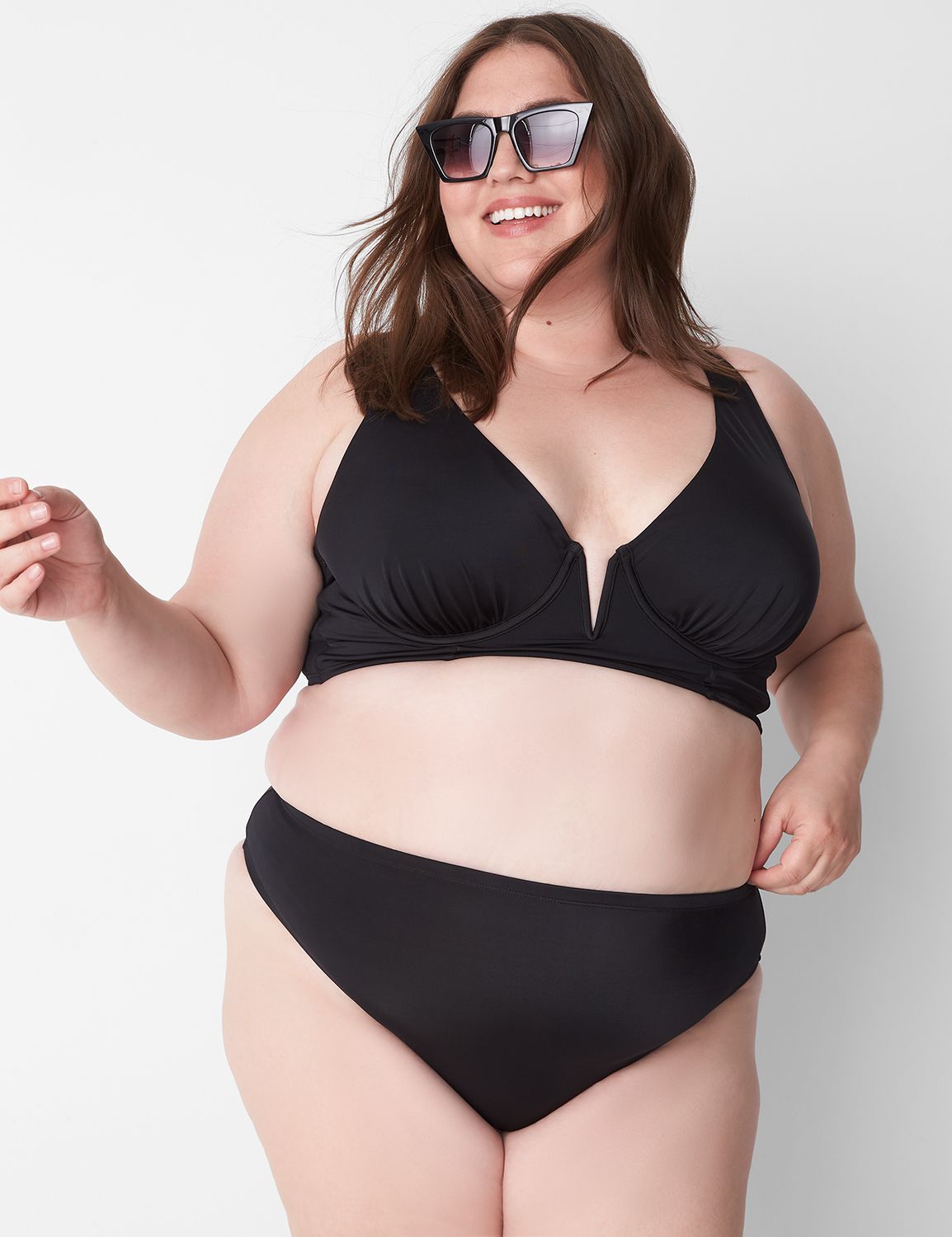 Women's Plus Size Swimsuit Tops