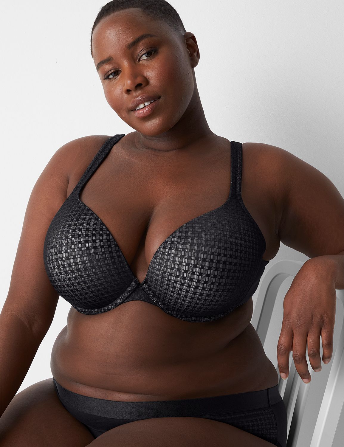 All-over lace push-up bra - Black - Plus Size - Plus Size - Plus Size -  Plus Size - Plus Size - Plus Size - Plus Size - Plus Size - Plus Size -  Plus