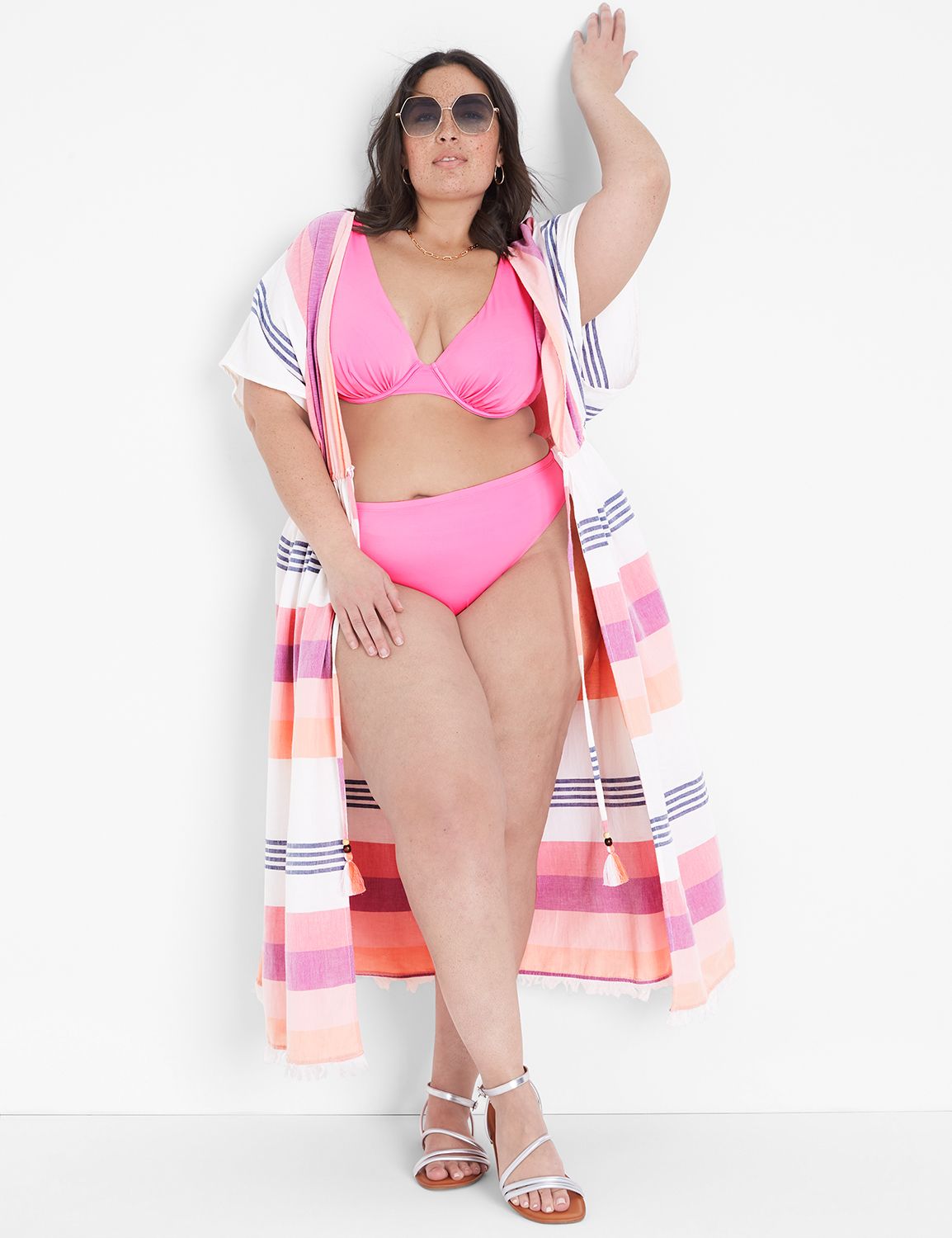 Lane bryant bathing 2025 suit cover ups