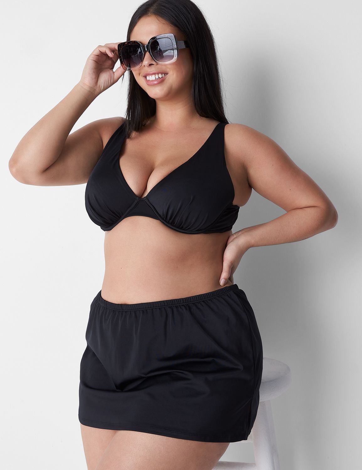 Lane bryant hot sale swim skirt