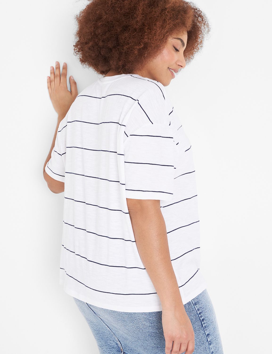Roundneck Dolman Sleeve Essential Tee main image 1